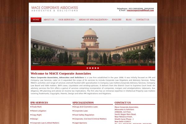 macecorpn.com site used Topbiz