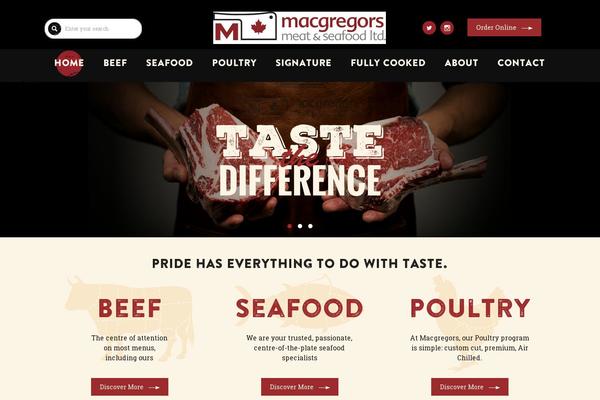 macgregors.com site used Macgregors