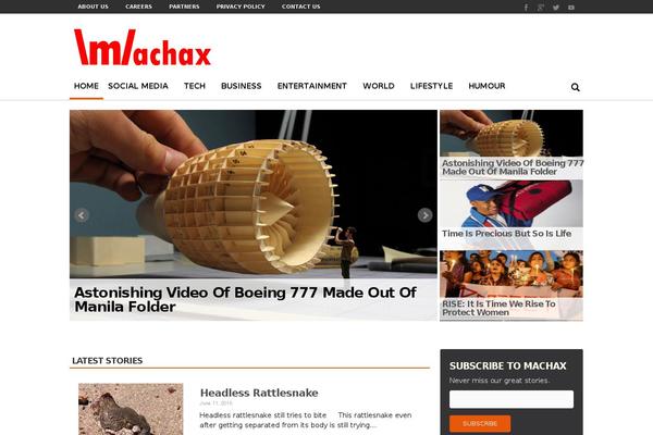 machax.com site used Machax_theme