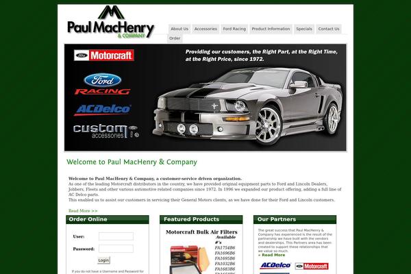 machenry.com site used Machenry