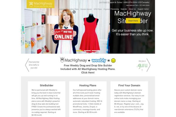machighway.com site used Bootstrap-coach
