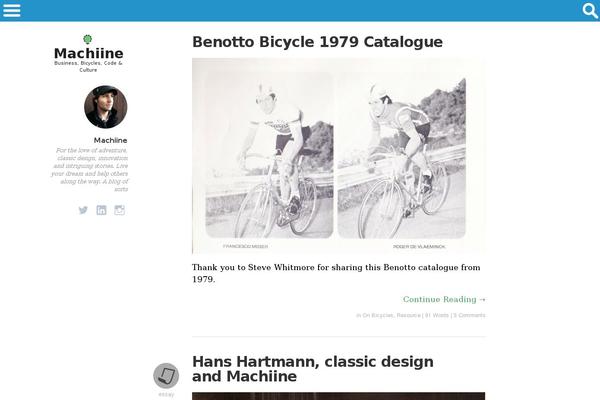 Twenty Twenty theme site design template sample