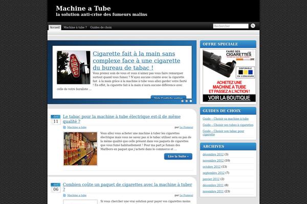 machine-a-tube.com site used Graphene