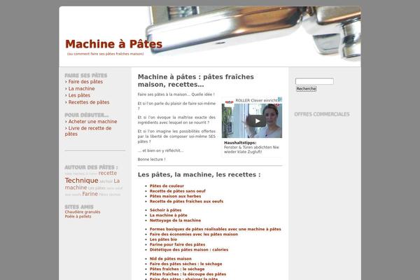 machine-pates.com site used Pasta