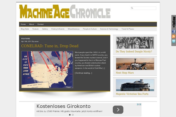 machineagechronicle.com site used Prinz_wyntonmagazine_pro