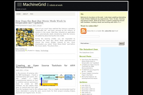 machinegrid.com site used Bobv2