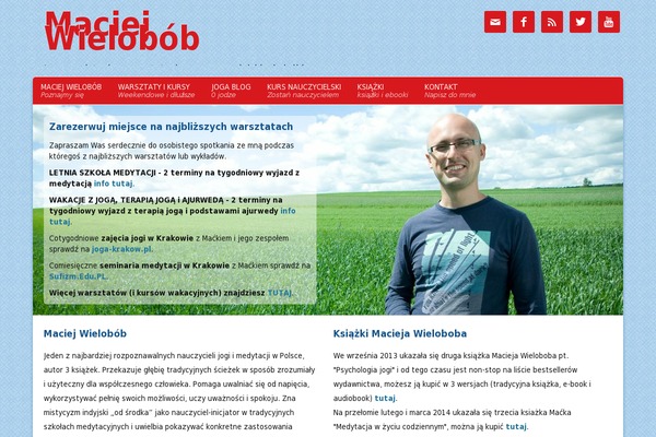 maciejwielobob.pl site used Divi