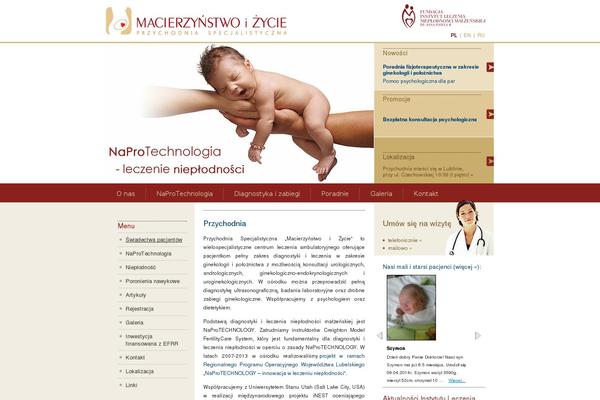 macierzynstwoizycie.pl site used Spolka