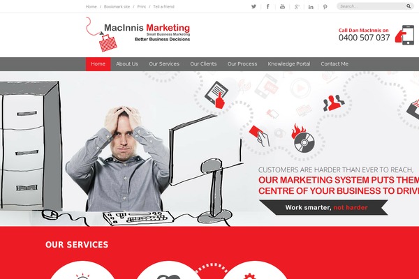 macinnismarketing.com.au site used Sulaco