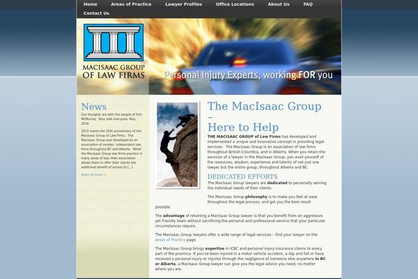 macisaacgroup.com site used Macgroup
