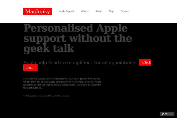 macjunky.nl site used Macjunky_5.9.5