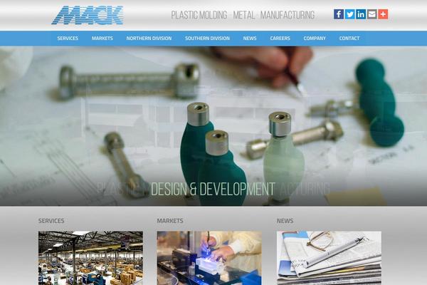 mack.com site used Mack