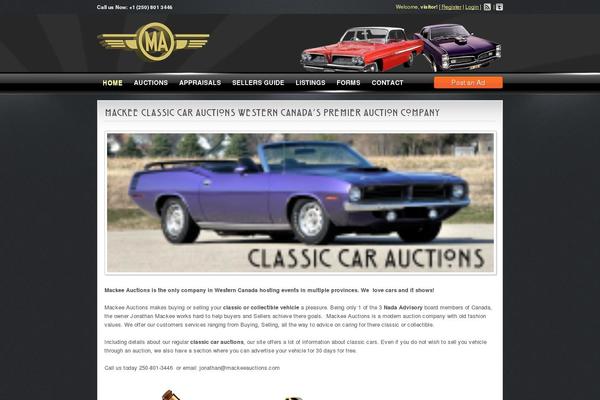 mackeeauctions.com site used Mackeeauctionsmobile