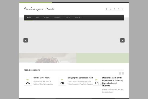 Maktab theme site design template sample