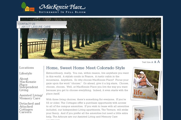 mackenzieplace.com site used Mackenzie