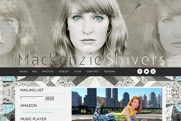 mackenzieshivers.com site used Mackenzieshivers