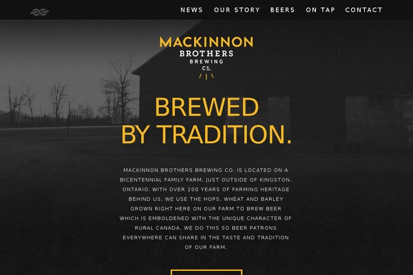 mackinnonbrewing.com site used Mackinnon