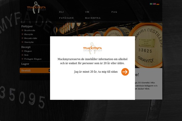 mackmyrareserve.de site used Mackmyrareserve