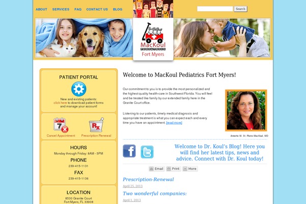Weaver theme site design template sample