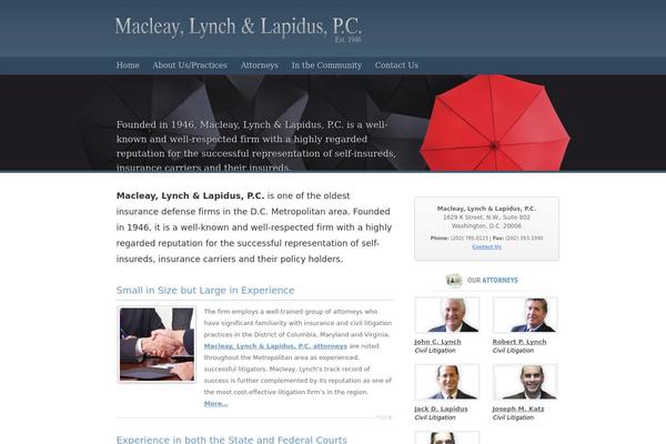 macleaylynch.com site used Macleaylynch