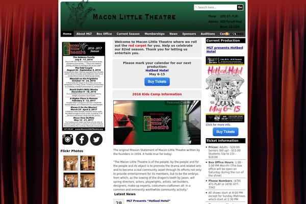 maconlittletheatre.org site used Wpremix2