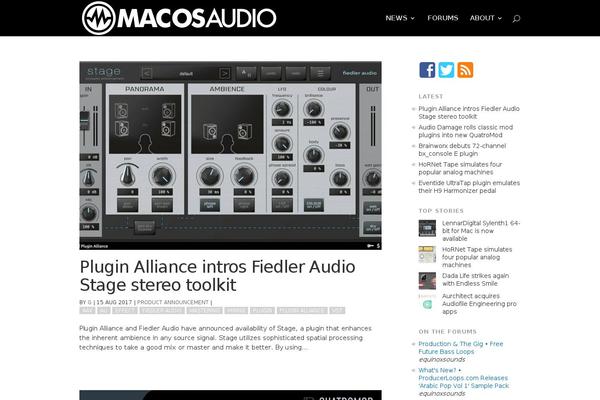 macosxaudio.com site used Macosxaudio