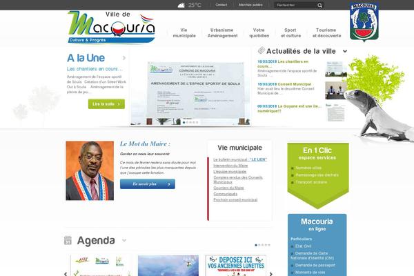 macouria.fr site used Mairietwenty