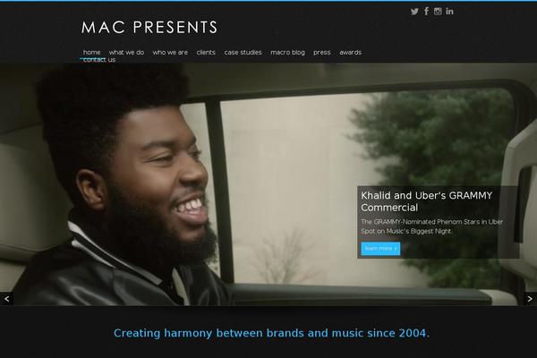 macpresents.com site used Mac-2013