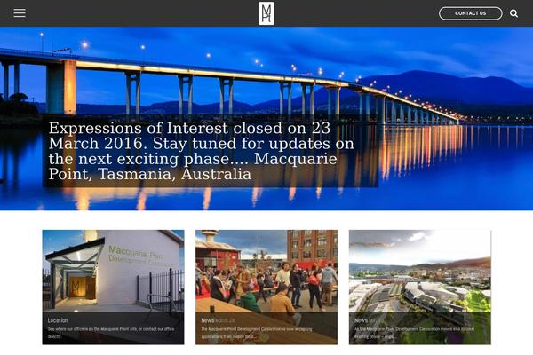 Macquarie theme site design template sample