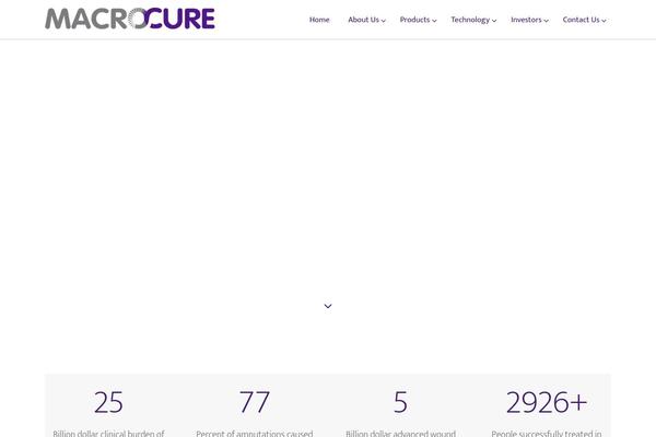 macrocure.com site used Macrocure
