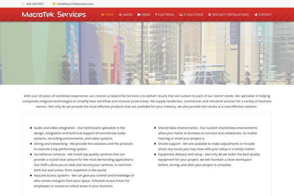macrotekservices.com site used Opus-child