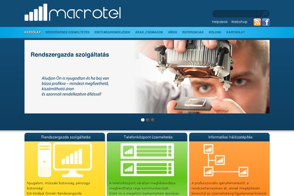 macrotel.hu site used Macrotel