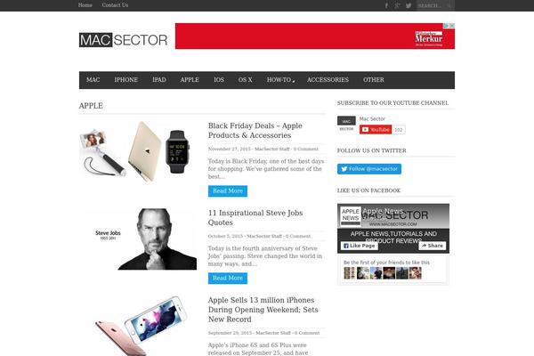 macsector.com site used Magazon Wp