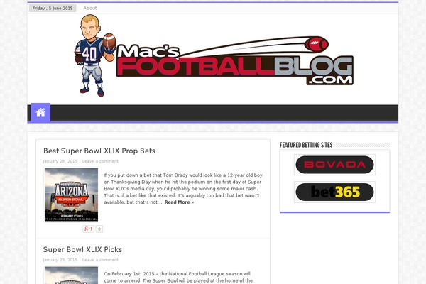Sahifa theme site design template sample