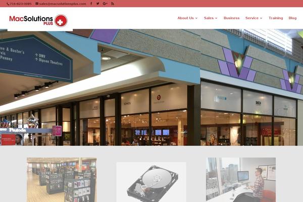 Divi theme site design template sample