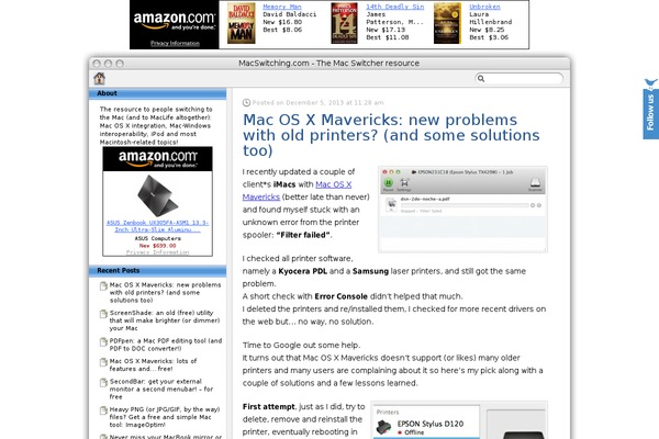 macswitching.com site used Tigerpress