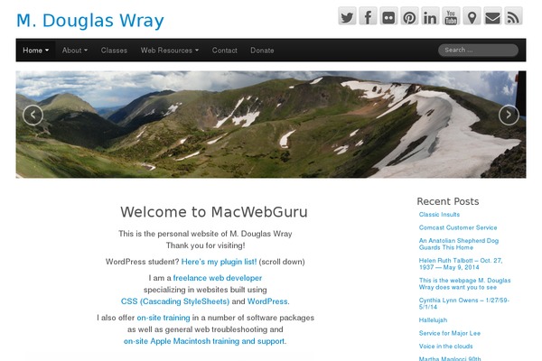 macwebguru.com site used CyberChimps