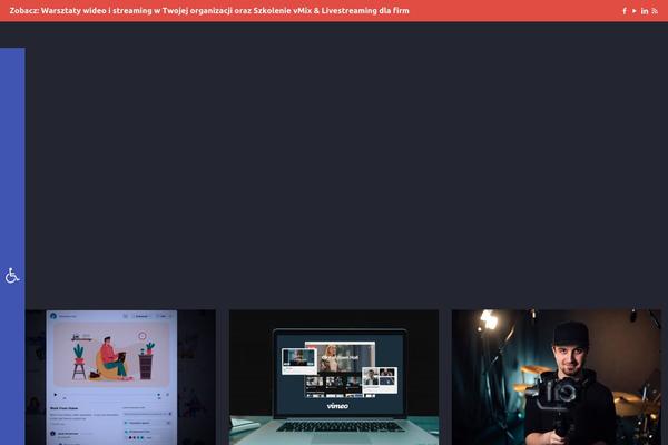 Site using Interactive Content – H5P plugin