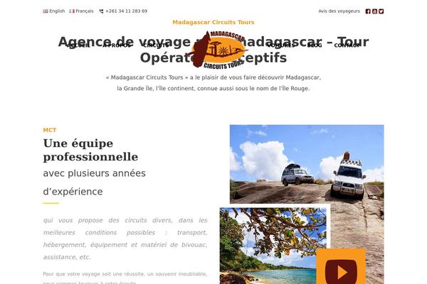 TravelTour theme site design template sample