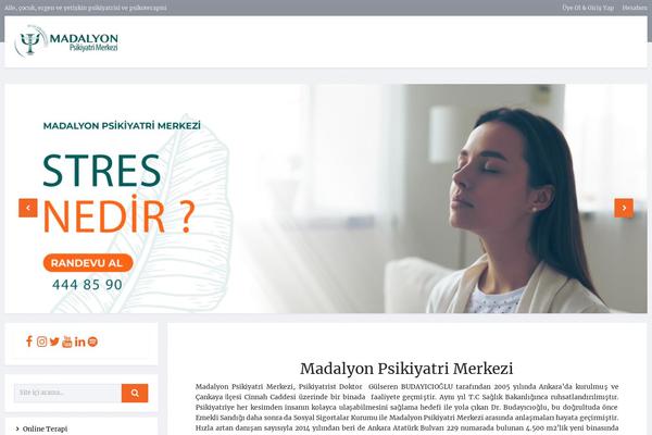 madalyonklinik.com site used MentalPress