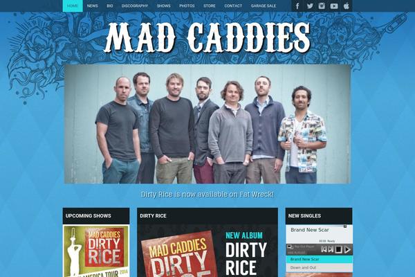 madcaddies.com site used Madcaddies