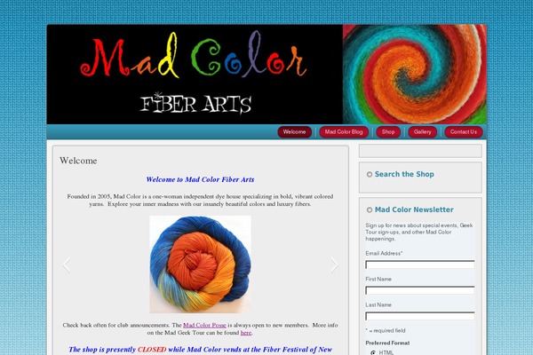 Site using Ecwid Shopping Cart plugin