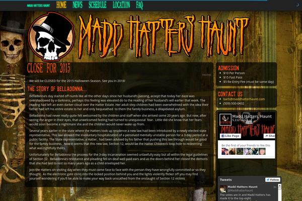 maddhattershaunt.com site used Madd