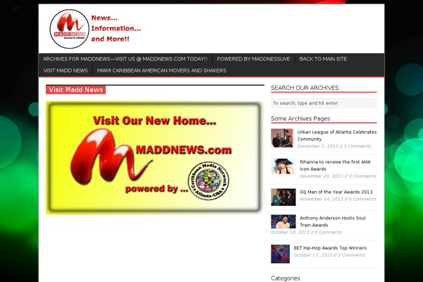 maddnesslive.com site used Mh_magazine_lite