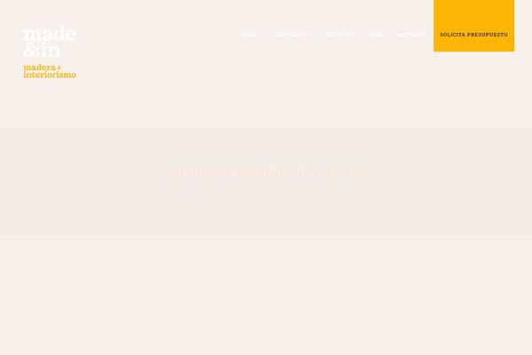Bridge Child theme site design template sample