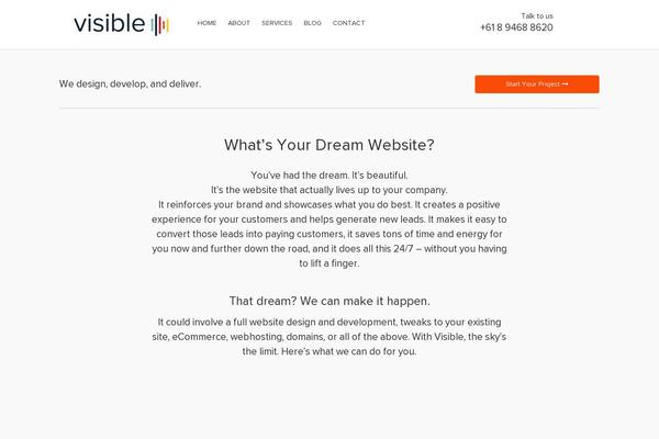madeleineburke.com.au site used Visible-v3
