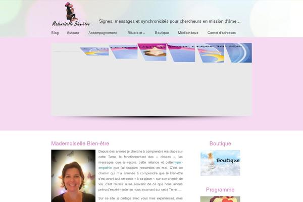 One Child theme site design template sample
