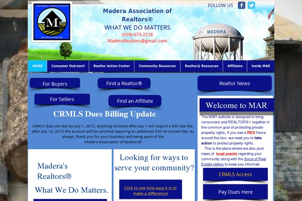 maderamls.net site used Madera