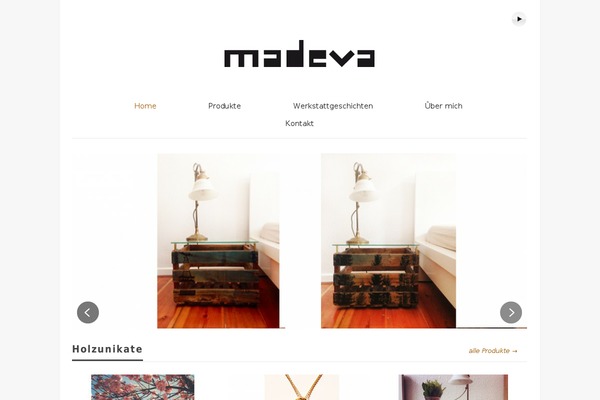madeva.me site used Vimes