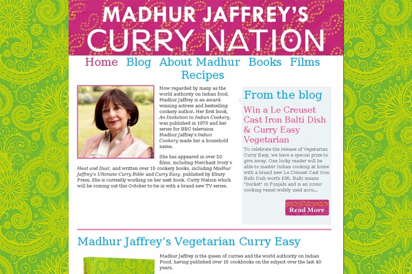 madhur-jaffrey.com site used Currynation
